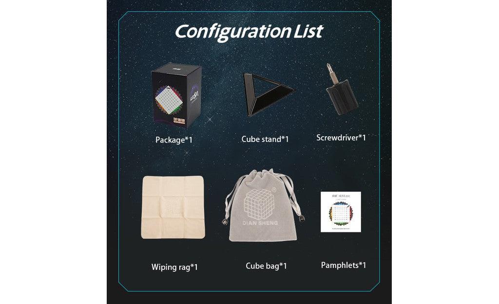 DianSheng Galaxy 8x8 Magnetic Primary internal