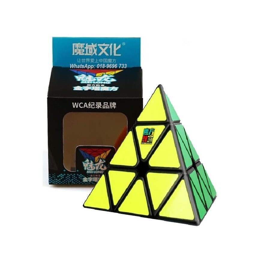 MoYu Meilong Pyraminx Zwart