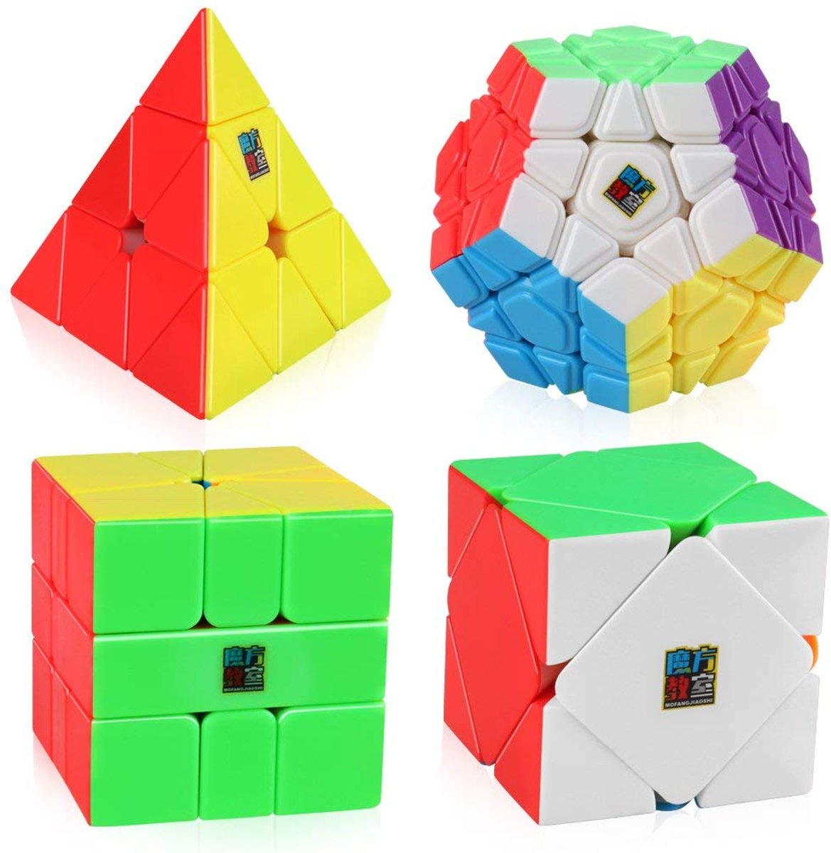 MoYu Meilong Peedcube Set Megaminx, Pyraminx, Skewb & Square-1